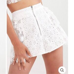 FOR LOVE AND LEMONS Las Palmas Lace Shorts